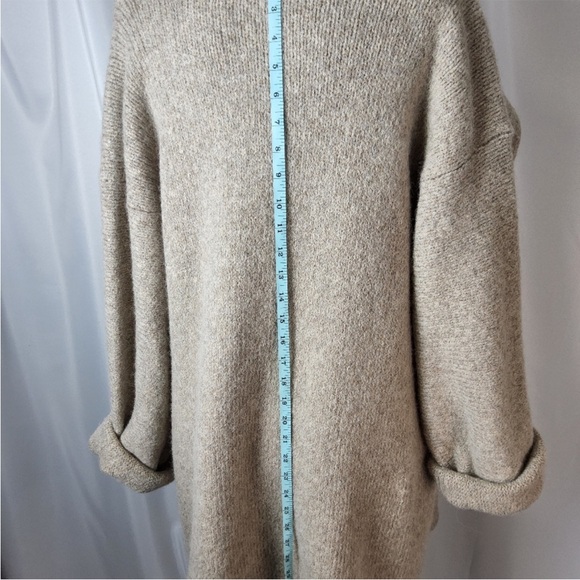 Peruvian Connection Hooded Kimono Sweater Medium/large Open Front - Picture 6 of 12